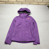 Purple North Face Raincoat Women's XS