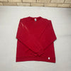 Vintage 90s Red Russell Athletic Blank Sweatshirt Men's Medium