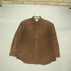 Brown Columbia Corduroy Button up Shirt Men's Medium