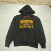 Black Graphic Print Hoodie Men's Medium