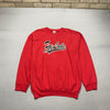 Vintage Red Gildan Sweatshirt Men's Large