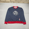 Navy Embroidery Sweatshirt Men's XL