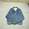 Blue Denim Cropped Jacket Men's Large