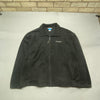 Black Columbia Fleece Jacket Men's XXL