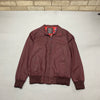 Red Lee Cooper Bomber Jacket Men's Small