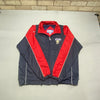 Navy and Red Kobe Windbreaker Men's XL