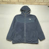 Navy North Face Fleece Jacket Boy's XL