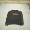 Black Fila Sweatshirt Men's Medium