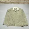 00s Khaki Green Adidas Bomber Jacket Men's Medium