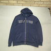 Navy Tommy Hilfiger zip up Hoodie Men's XXL