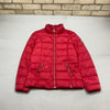 Red Tommy Hilfiger Puffer Jacket Women's Large