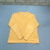 Vintage 90s Yellow Adidas Sweatshirt Men's Large