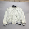 White Puma Bomber Jacket Men's Large