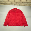 Red Barbour Jacket Men's Small