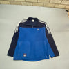 00s Black and Blue Adidas Pullover Men's Small