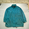 Turquoise Columbia Raincoat Men's XXXL