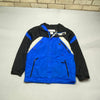 Black and Blue Columbia Raincoat Youth's XL