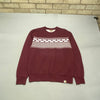 Red Carhartt Sweatshirt Men's Medium