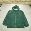 Vintage 90s Green Nike Windbreaker Men's XXL