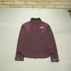 Dark Red North Face Jacket Women's Medium