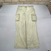 Light Khaki Green Carhartt Cargo Trousers W36