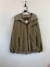 Beige Jack Wolfskin Raincoat Unisex XL