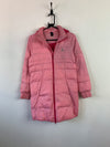 Pink Adidas Long Coat Youth's Medium