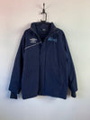 Navy Umbro Jacket Men's Medium