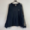 00s Navy Adidas Sweatshirt Women's XXL