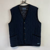 Navy Quilted Gilet Women's Large