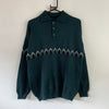 Green Knitwear Sweater Women's Large