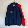 Vintage Navy and Red Windbreaker Men's XL