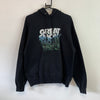 Vintage Black Hanes Hoodie Men's Medium