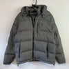 Grey Polo Ralph Lauren Wool Stitched Puffer Jacket Men's XL