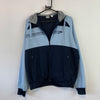 00s Blue and Navy Nike Jacket Men's Large