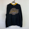 Black NBA Lakers Hoodie Women's XL