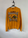 Vintage Yellow Sweatshirt Women's Large