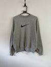 Vintage 90s Grey Nike Sweatshirt Men's Small