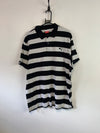 Black and White Puma Polo Shirt Men's XXL