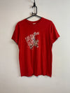 Red Graphic Print T-Shirt Medium