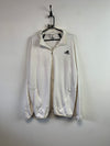 White Adidas Track Jacket Men's XXL