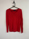 Red Tommy Hilfiger Jumper Women's Small