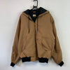 Beige Reworked Carhartt Workwear Jacket Women's XL