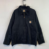 Reworked Black Carhartt Workwear Jacket Women's XL