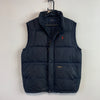 Navy Polo Ralph Lauren Puffer Gilet Men's Medium