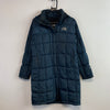 Navy North Face 600s Puffer Long Coat Women's Small