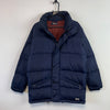 Navy Fila Puffer Jacket Men's Large