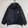 Black Helly Hansen Reversible Puffer Jacket Men's XL