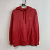 Blood Orange Polo Ralph Lauren Hoodie Women's XL