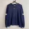 Vintage 90s Navy Nike Sweatshirt Men's Small